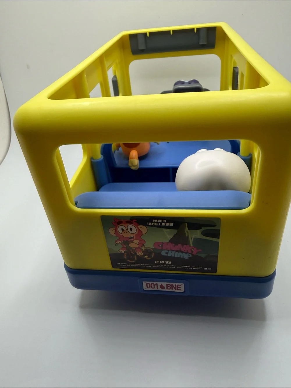 Disney Bluey Yellow Adventure Toy School Bus with Figures